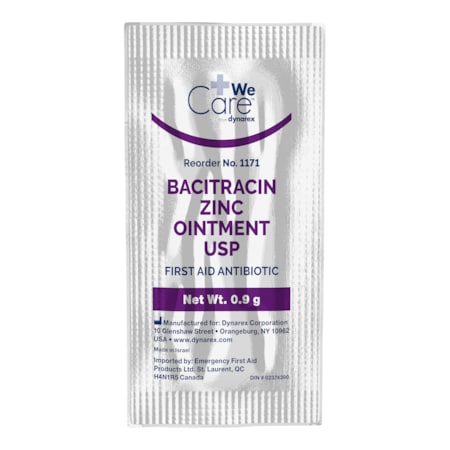 Bacitracin Zinc Ointment 0.9g Packet